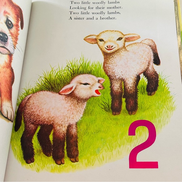 My Big Golden Counting Book Large Format Vintage Picture Book - Picture 2 of 6